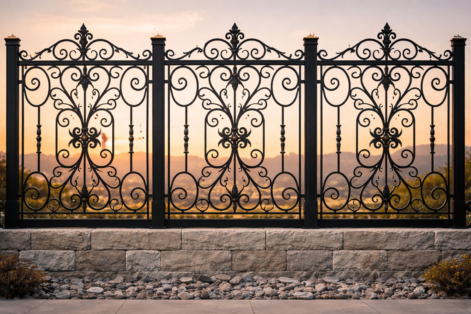 Panouri decorative pentru garduri